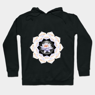 mandala - mantra - lotus Hoodie